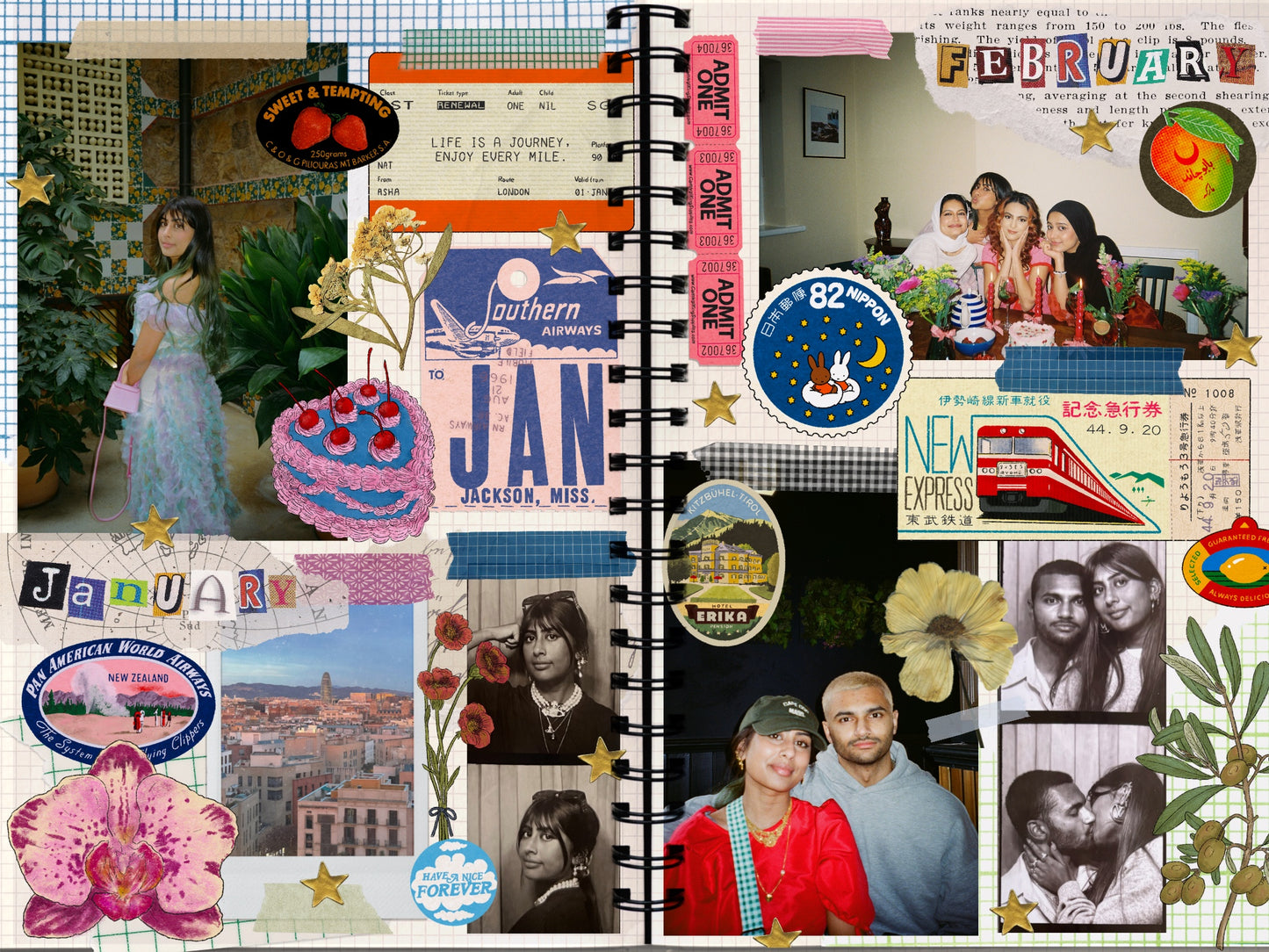 Digital Scrapbook Template V2