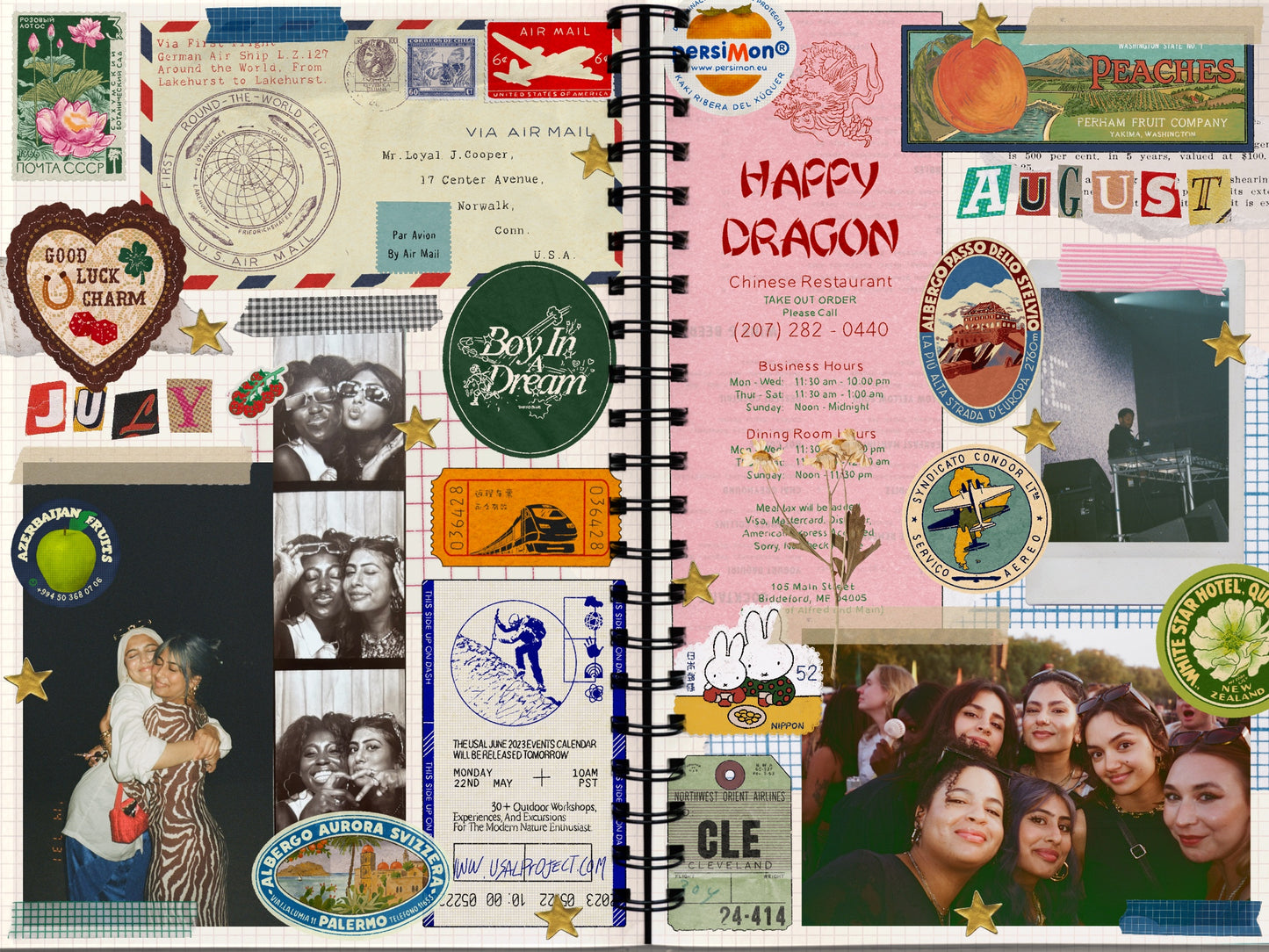 Digital Scrapbook Template V2