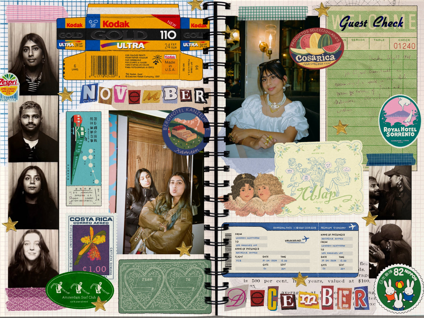 Digital Scrapbook Template V2
