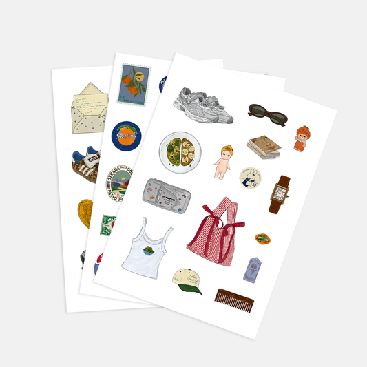 Bestsellers 3 x A5 Sticker Bundle