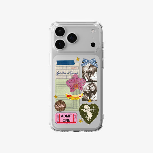 Custom Girlhood Clear Case