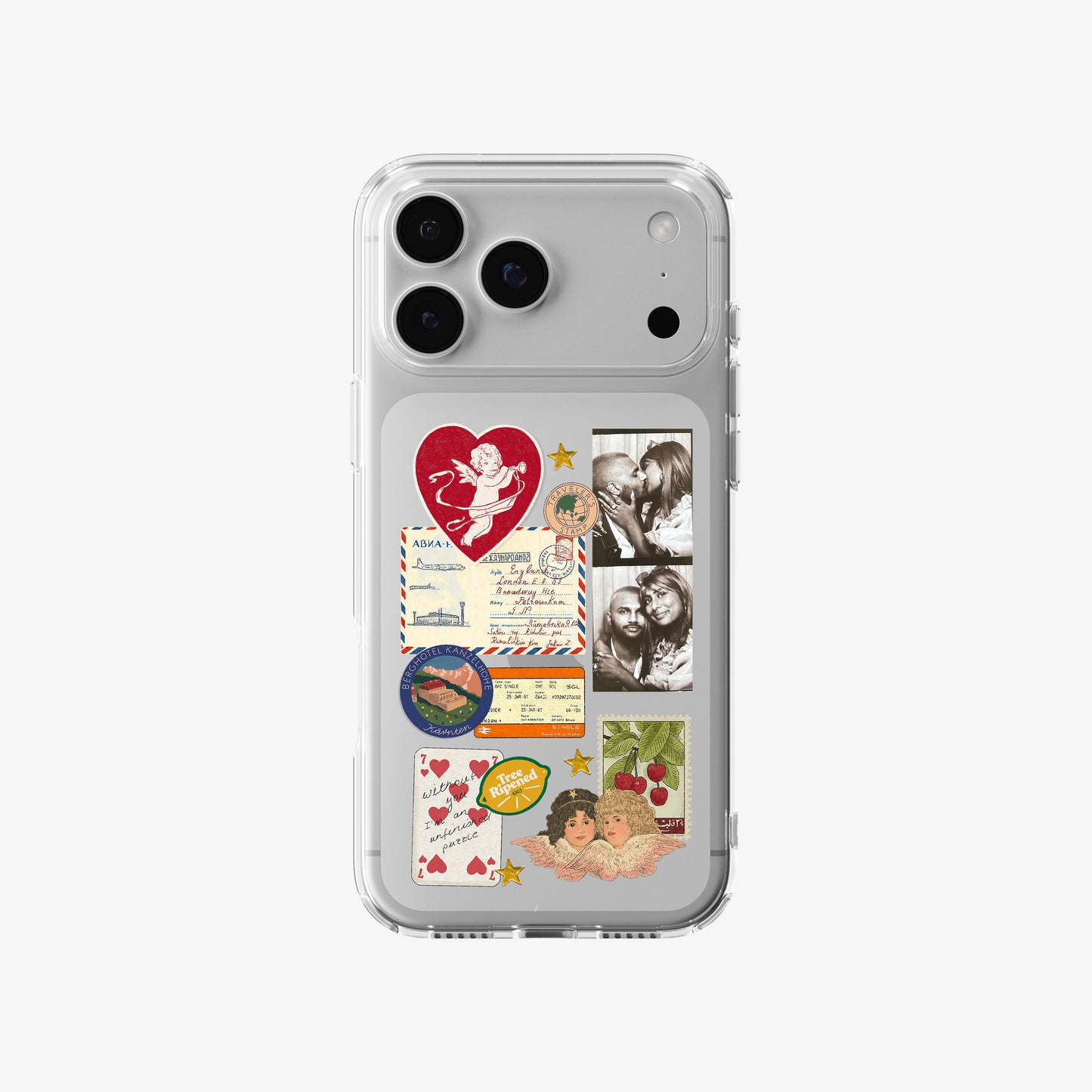 Custom Scrapbook Clear Case