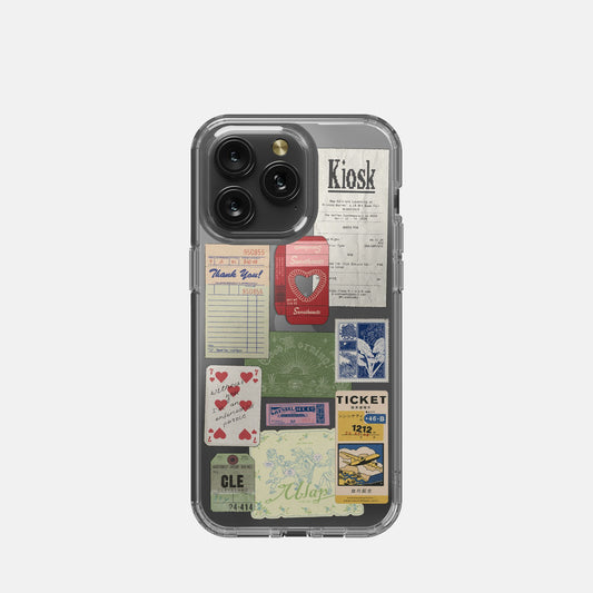 Ephemera Clear Case
